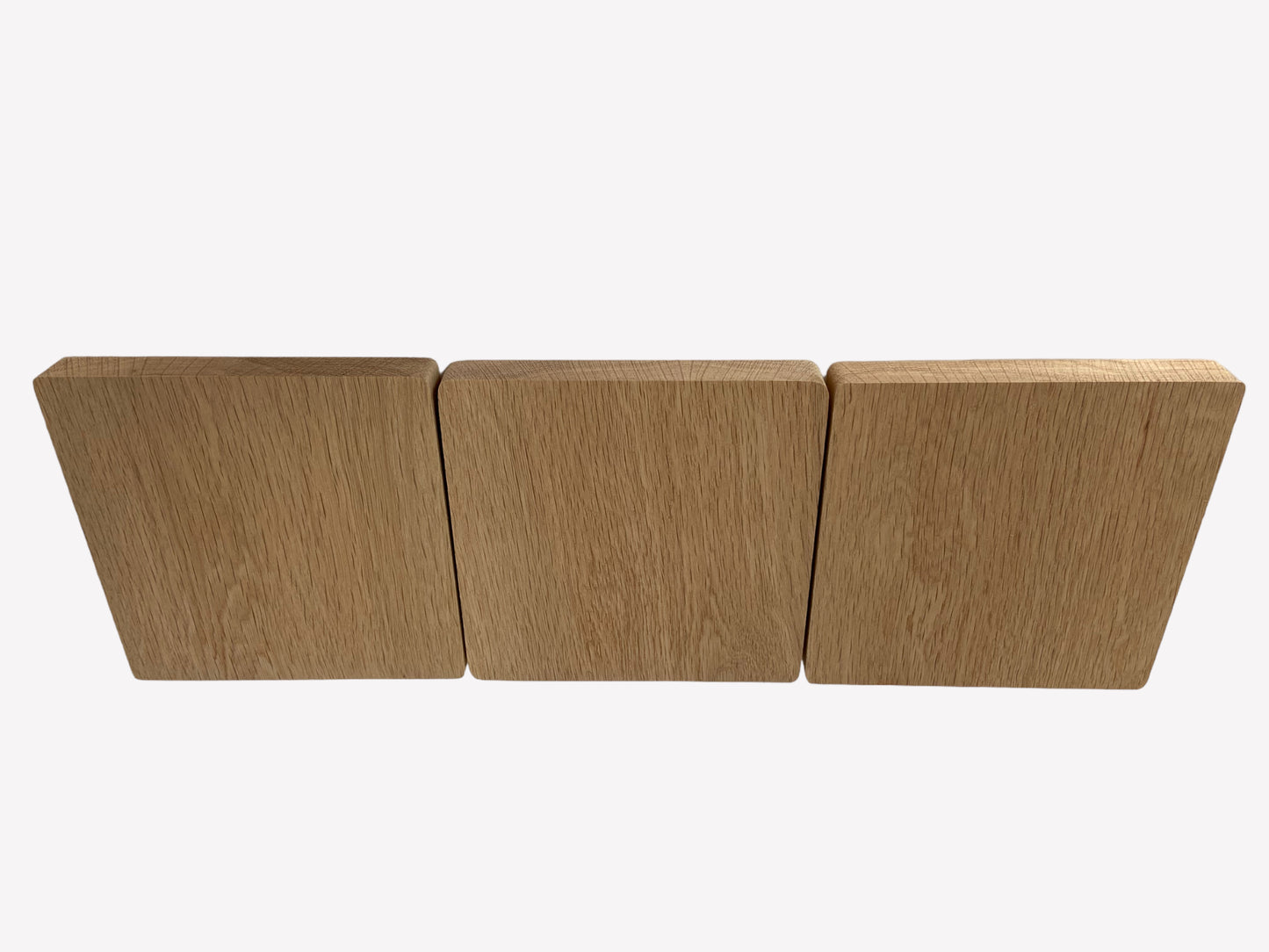 Oak Blanks, solid oak square blocks, for crafting and DIY projects