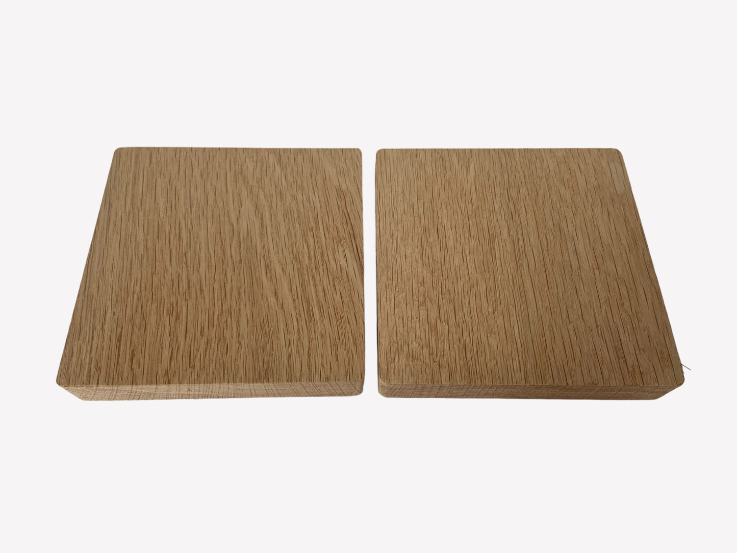 Oak Blanks, solid oak square blocks, for crafting and DIY projects