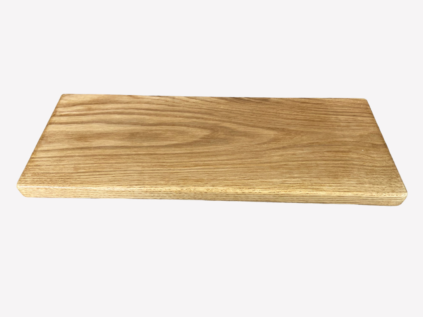 Antique Brown Slim Oak Floating Shelf - 40cm long x 15cm Deep x 2.2cm Thick for masonry walls