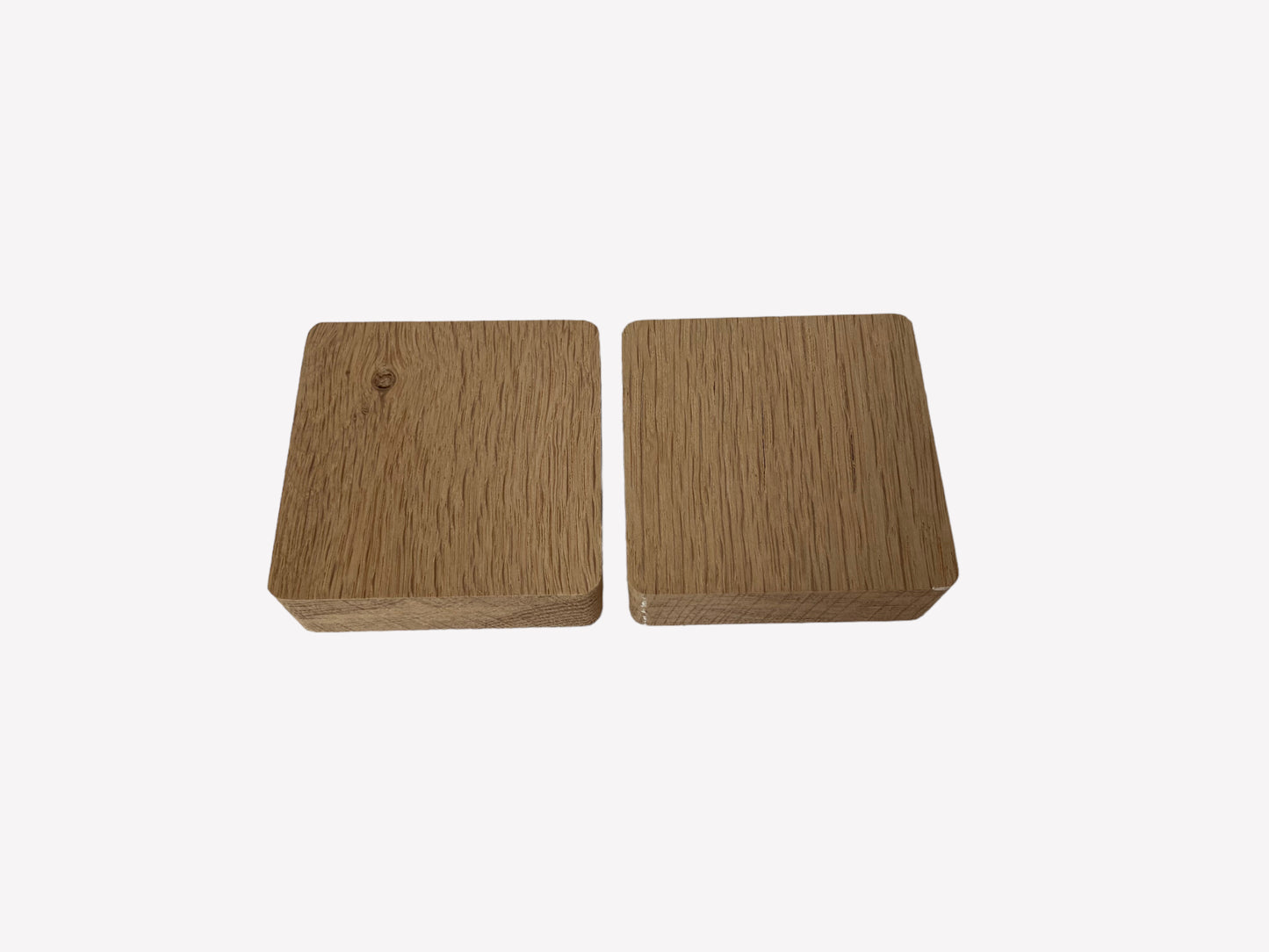 Oak Blanks, solid oak square blocks, for crafting and DIY projects