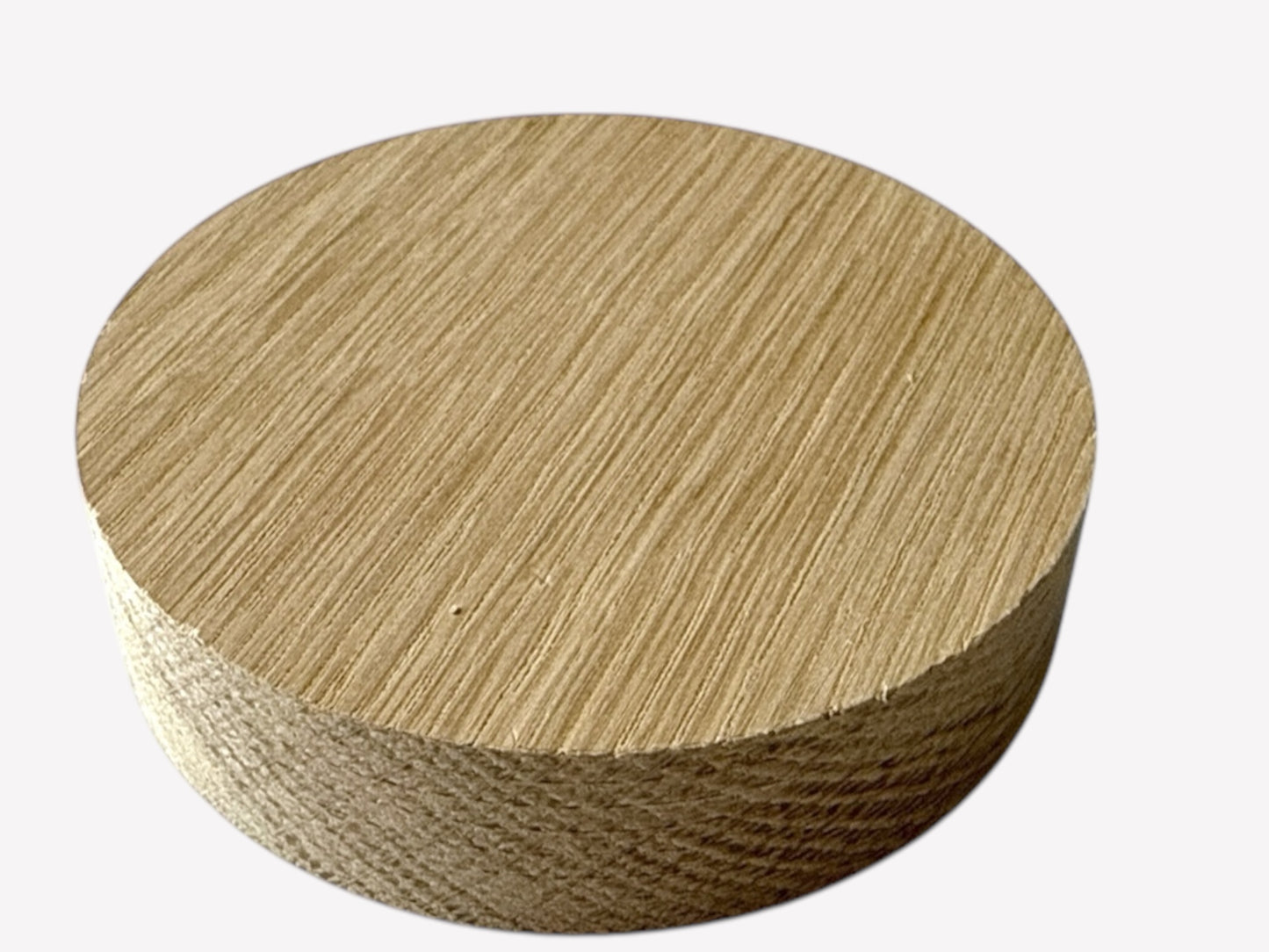 Oak Blanks, solid oak circle disks, for crafting and DIY projects
