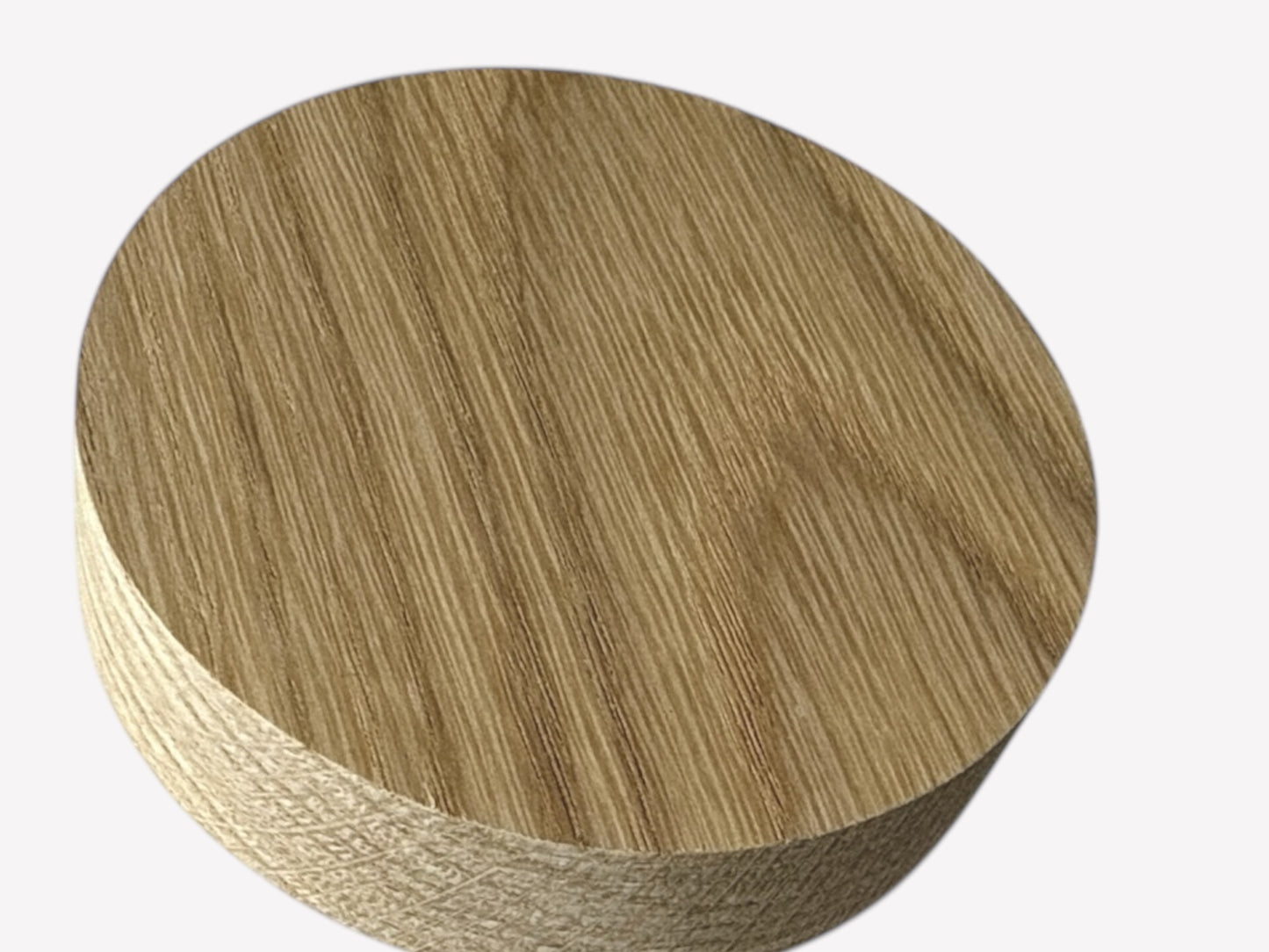 Oak Blanks, solid oak circle disks, for crafting and DIY projects