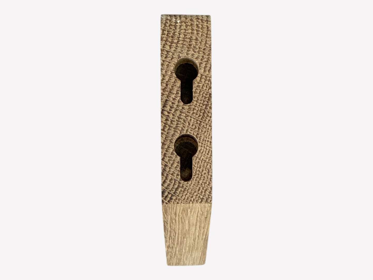 Oak coat hooks / Wooden pegs / Triangular wall mounted hanger