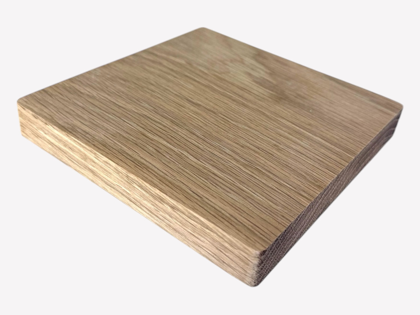Small Square Oak Floating Shelf – Sleek & Modern Storage Solution