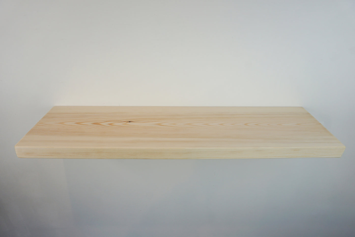 Pine Floating Shelf- Smooth Finish 22cm Deep x 3.5cm Thick