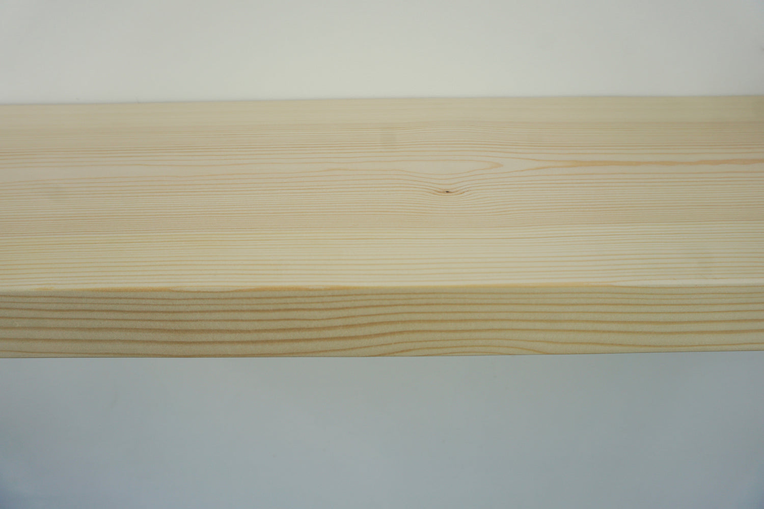 Pine Floating Shelf- Smooth Finish 22cm Deep x 4.5cm Thick