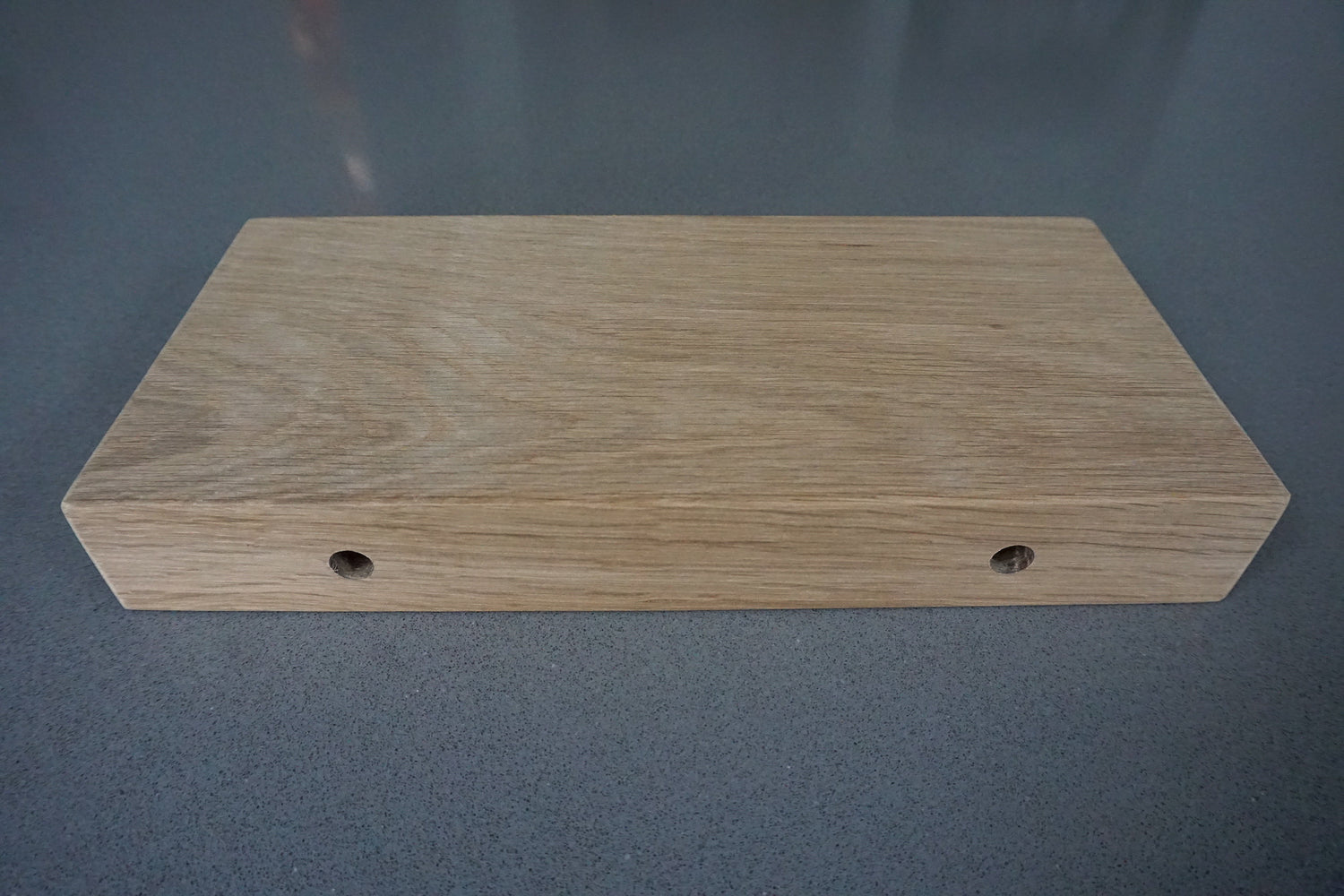 Chunky Floating Shelf - Smooth Finish 32cm x 15cm Deep x 4.5cm Thick (6"x2") for masonry walls The Interior Hut