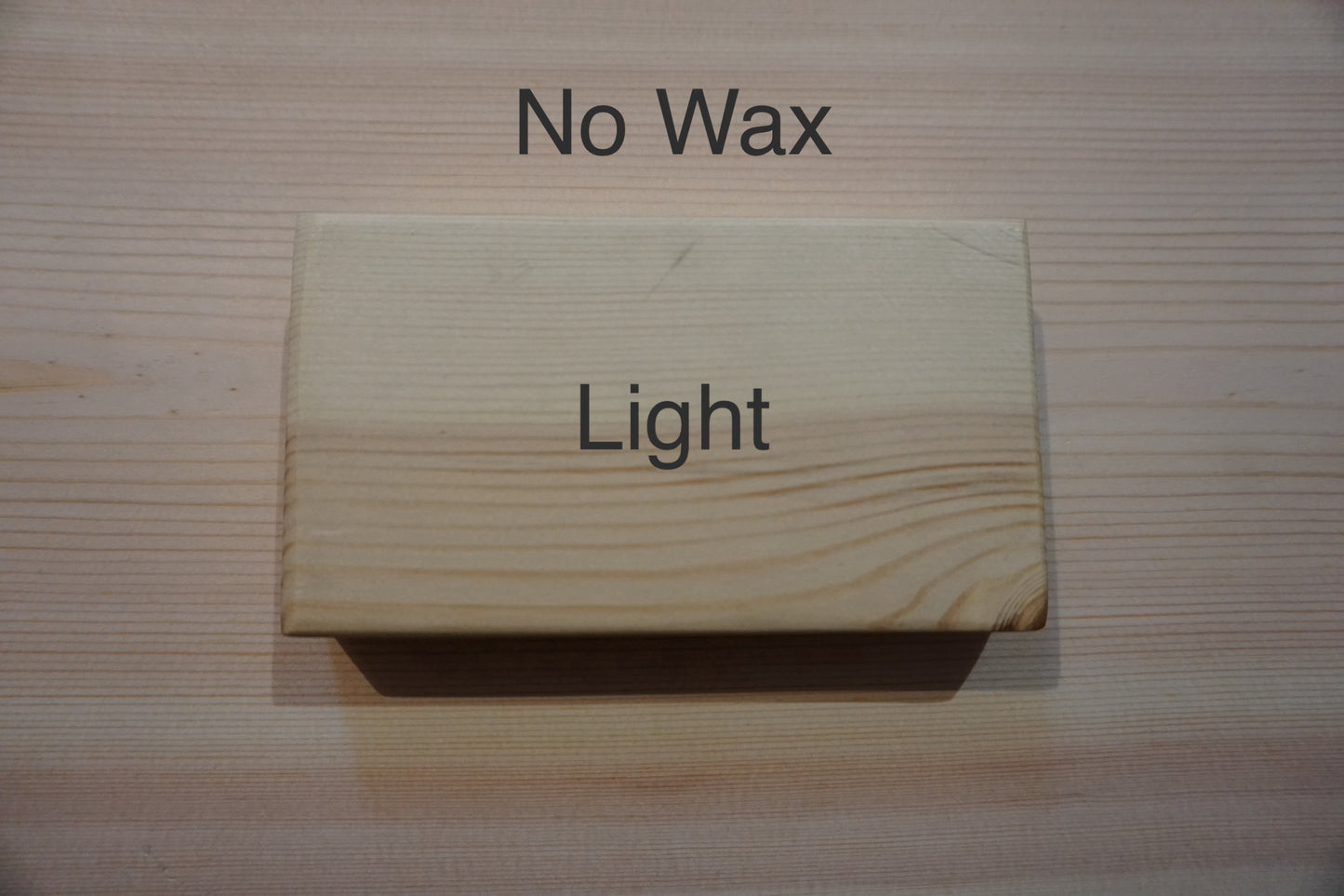 light wax sample