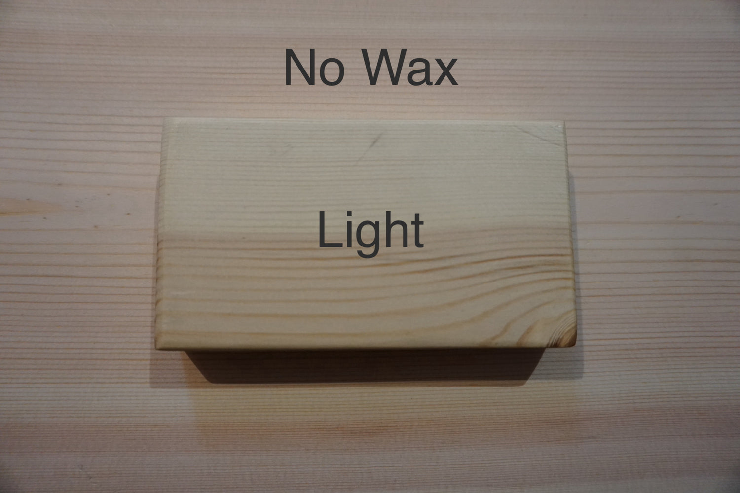 light wax sample
