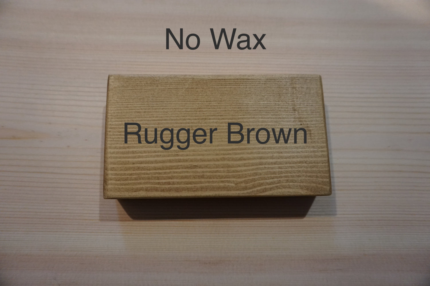 rugger brown wax sample