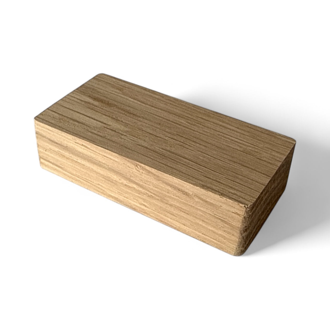 Oak Blanks, solid oak rectangle blocks, Pack of 3 for crafting and DIY projects