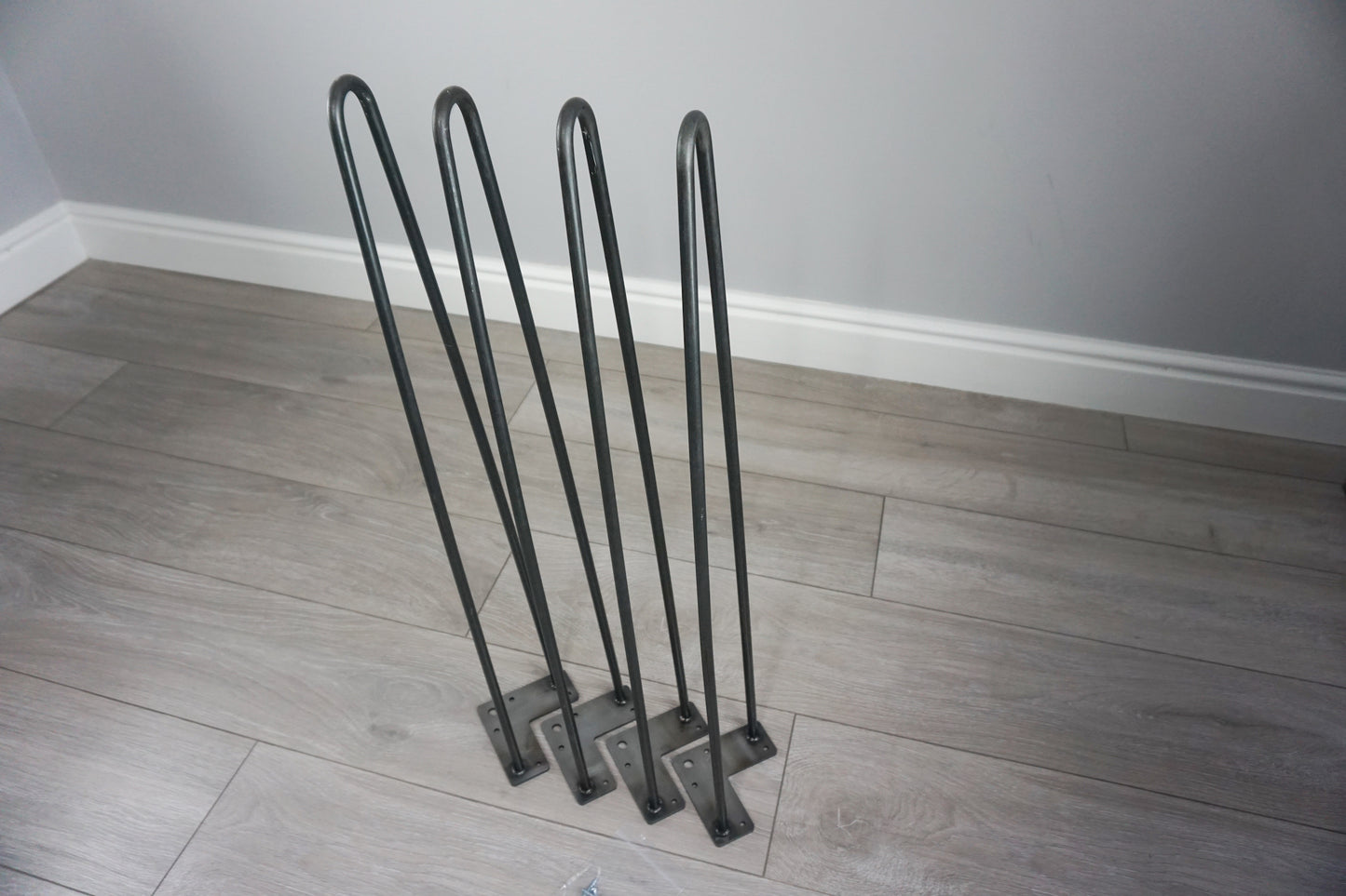 Hairpin Legs 4pc - 71cm (28") High (For Dining Table / Desk) - 2 or 3 Pin Design