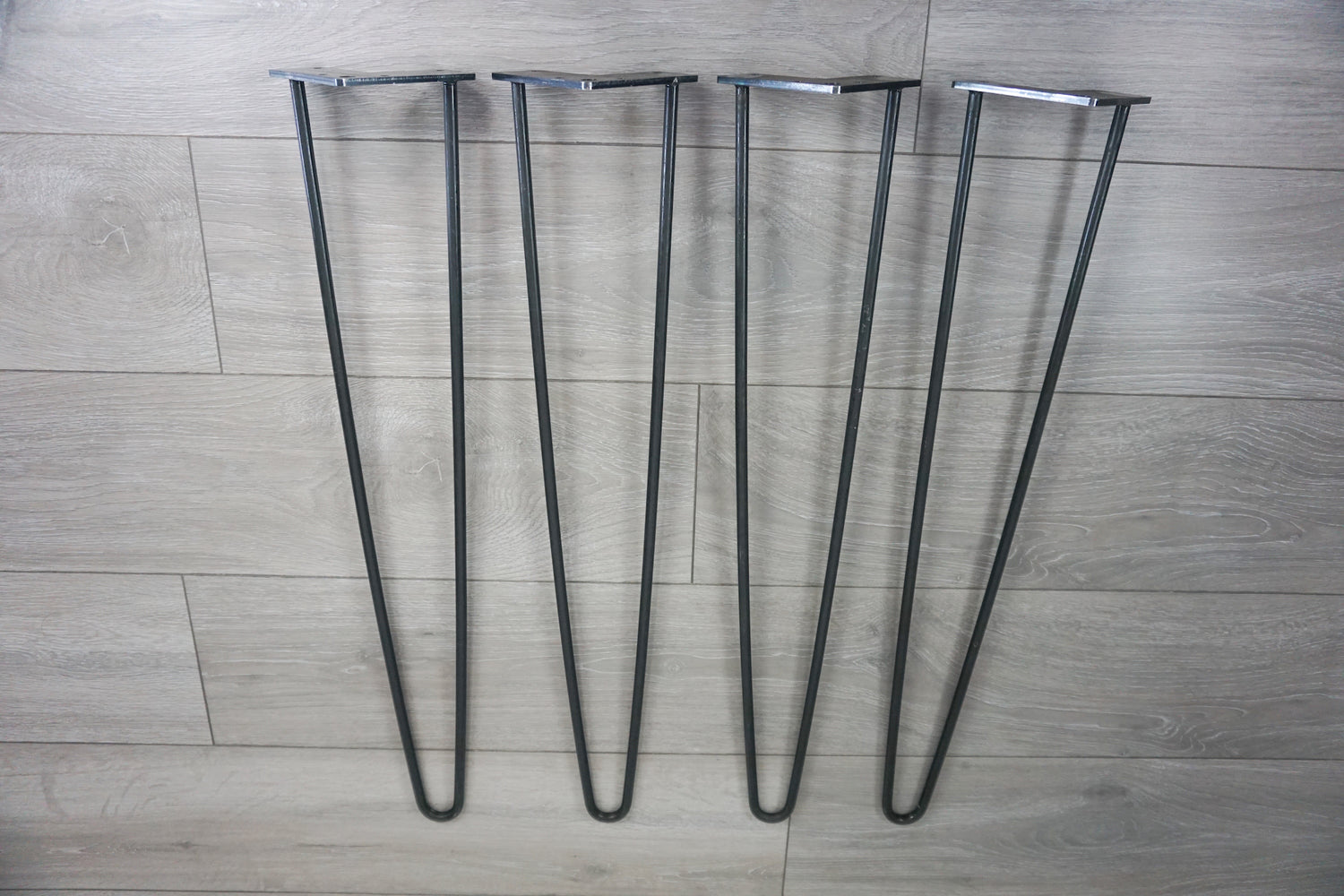 Hairpin Legs 4pc - 71cm (28") High (For Dining Table / Desk) - 2 or 3 Pin Design