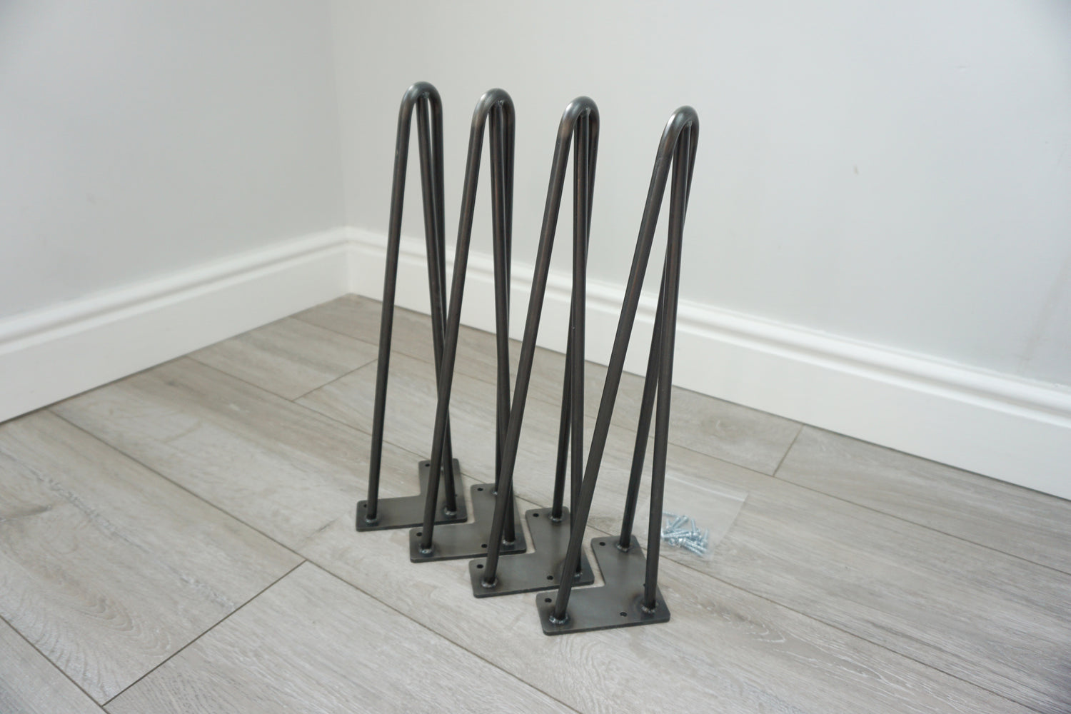 Hairpin Legs 4pc - 41cm (16") High (For Bench / Side Table / Coffee Table)