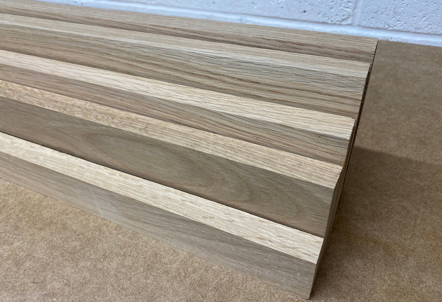 Solid Oak Boards - Planed All Round (PAR) - 20mm Thick - Various sizes