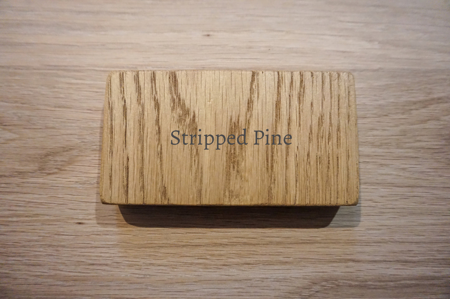 stripped pine wax